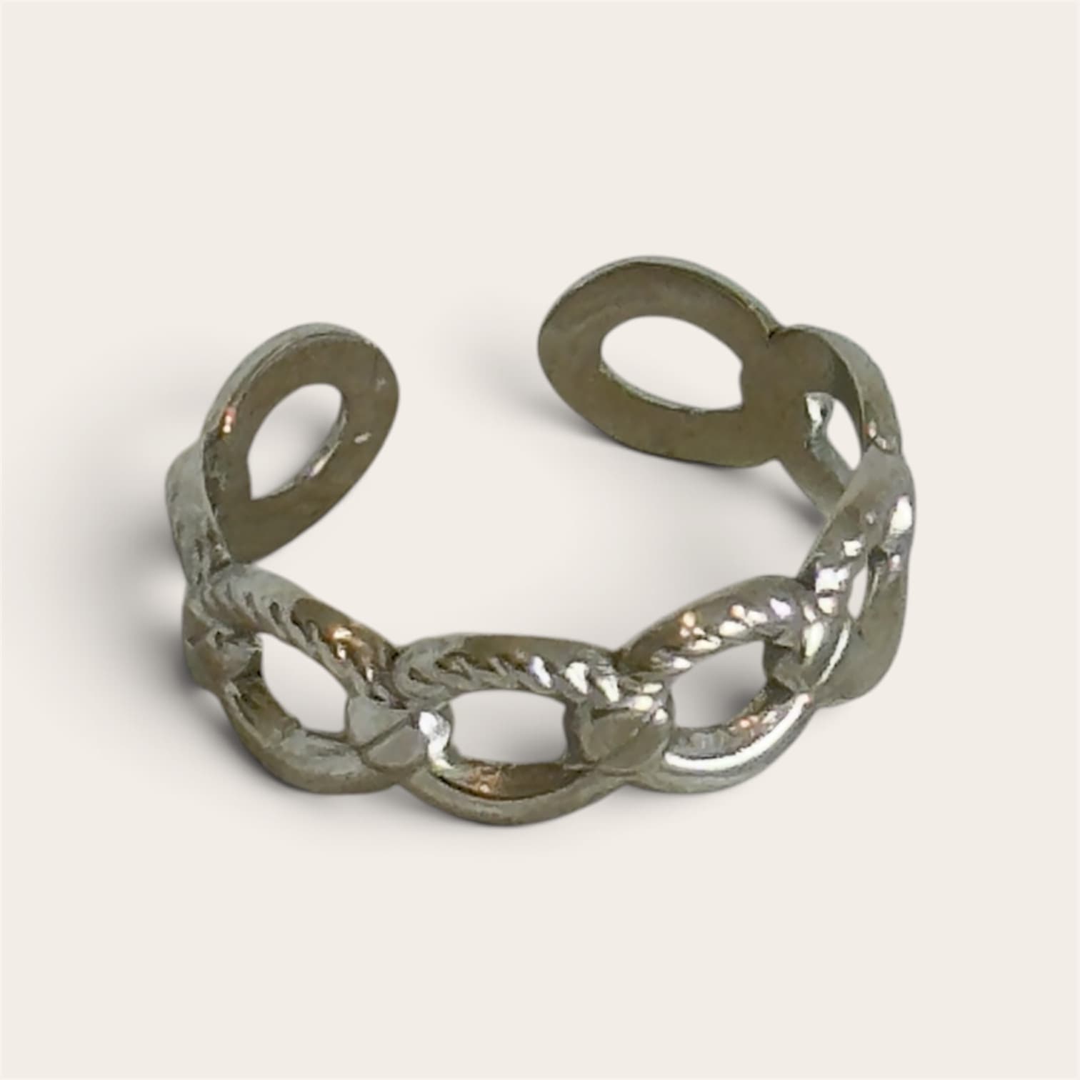 Silver Twist Chain